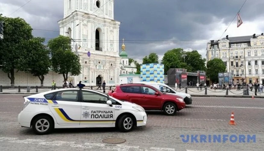 Тимчасове обмеження дорожнього руху в центральній частині Києва 23 липня