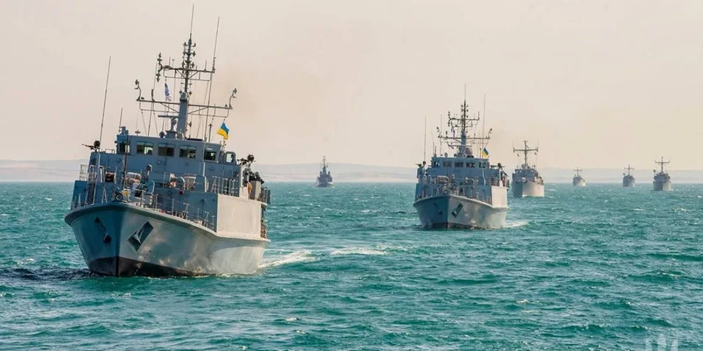 Фото ВМС ЗС України зі штабом протимінних дій 1-го дивізіону під час навчань Sea Breeze 2026
