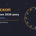 Зодіакальний круг на тлі ранкового світла, символ суботнього гороскопу на 29 серпня 2026 року