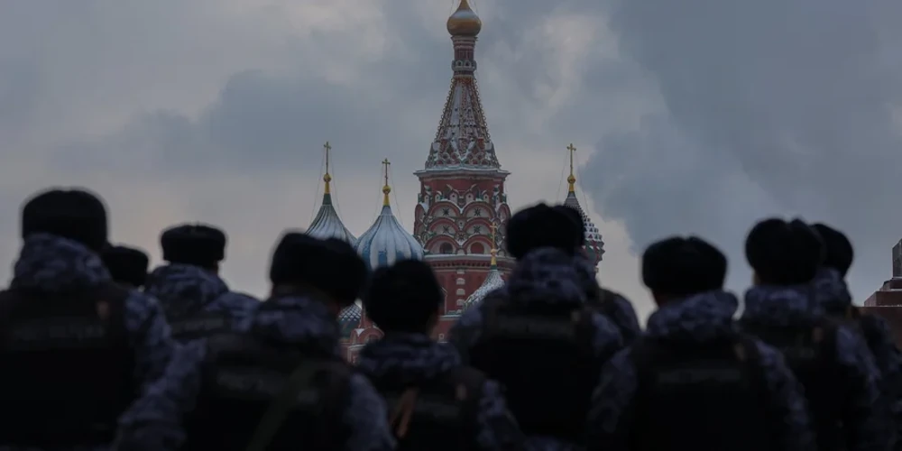 Нацгвардія РФ на Красній площі в Москві, архівне фото