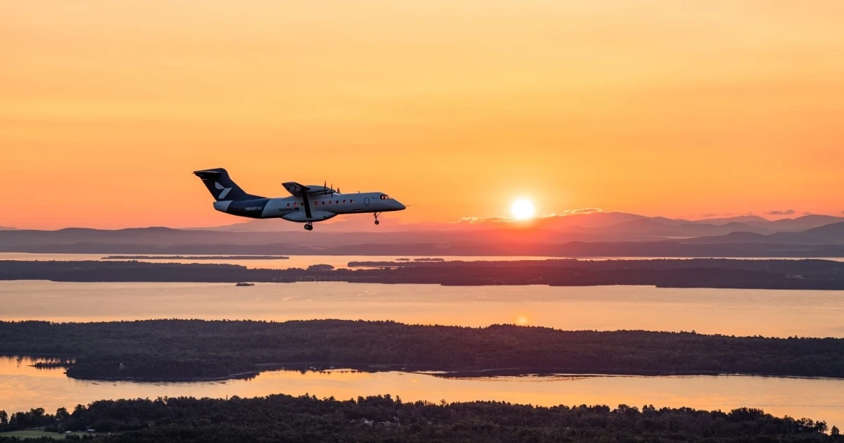 Прототип X1 від Heart Aerospace під час випробування в аеропорту Платтсбург