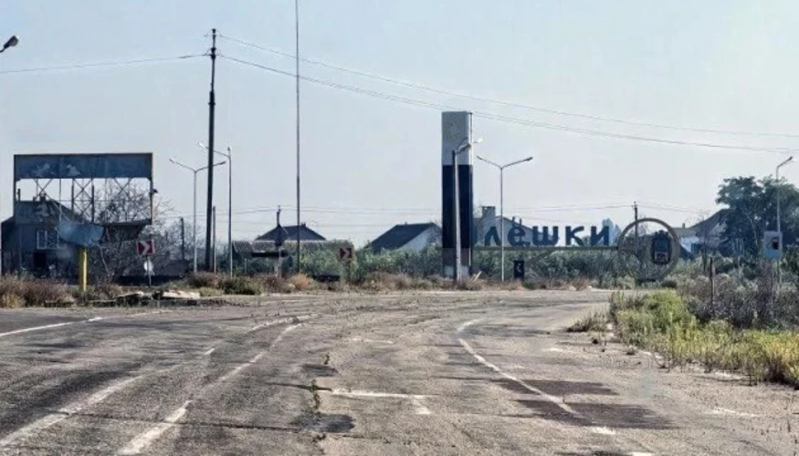 Україна запровадить режим припинення вогню в районі Олешок з 27 жовтня